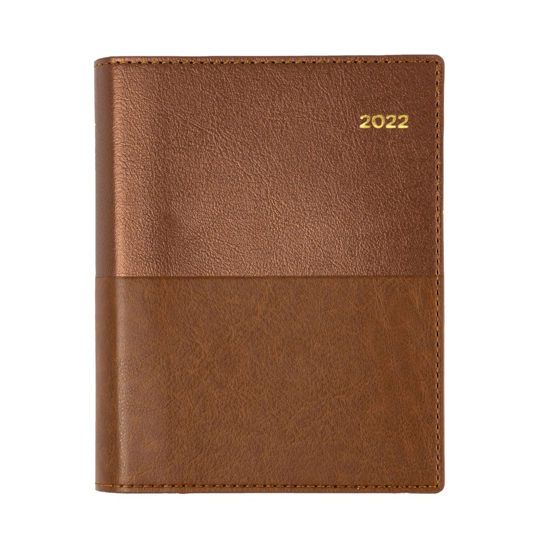 Picture of DIARY 2022 COLLINS A6 VANESSA DTP TAN