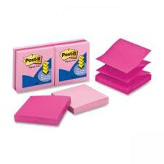 Picture of POST-IT POP UP NOTES 6 PACK REFILLS FOR POP UP DISPENSERS