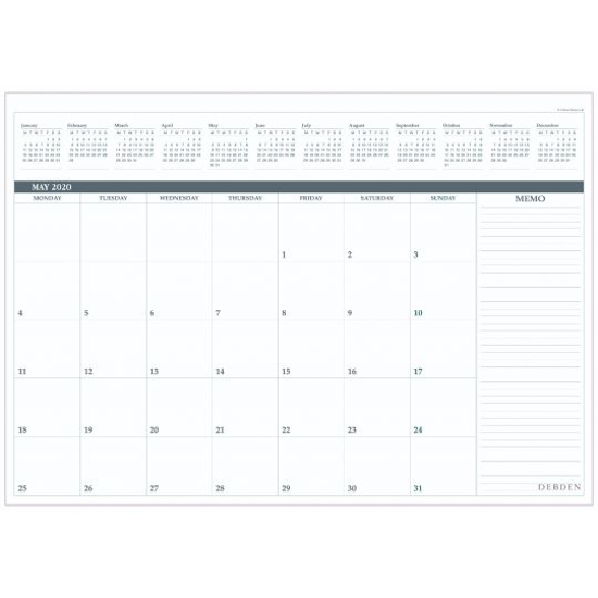 Picture of 2021 PLANNER DEBDEN 420X594MM TABLE TOP MTV NAVY