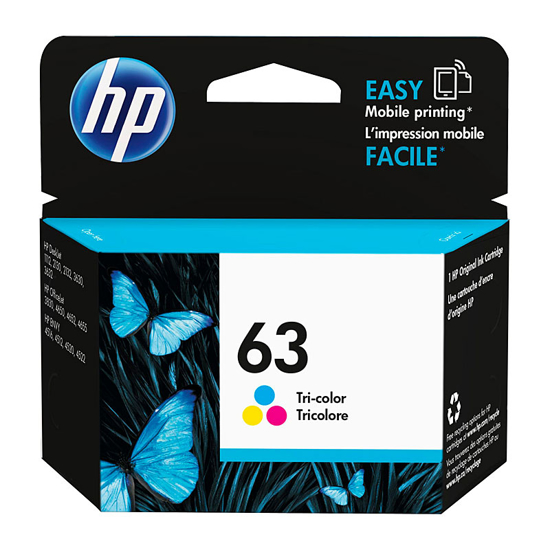 Picture of HP #63 TRI COLOUR INK