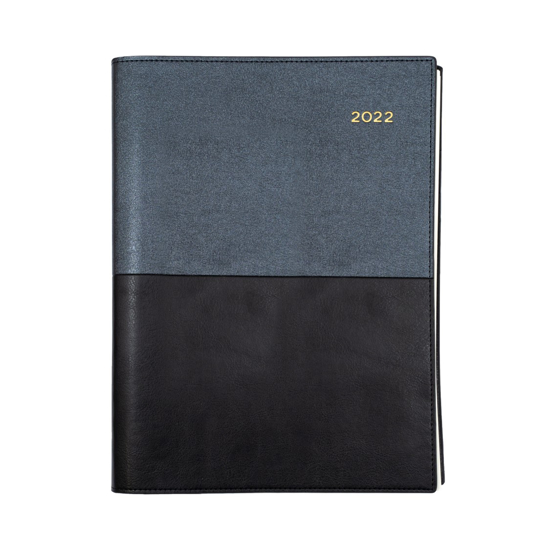 Picture of DIARY 2022 COLLINS A5 VANESSA DTP BLACK