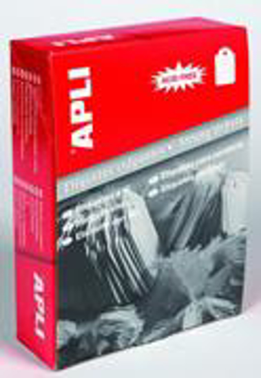 Picture of APLI Strung Tickets Ref. 390 500 u/pcs 22 x 35 mm