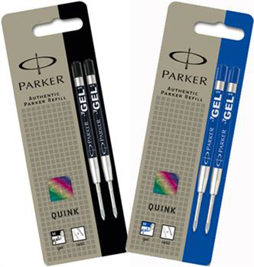 Picture of PARKER QUINK BALLPOINT REFILL GEL MED BLUE