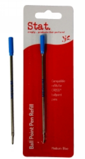 Picture of STAT BALLPOINT REFILL MEDIUM BLUE