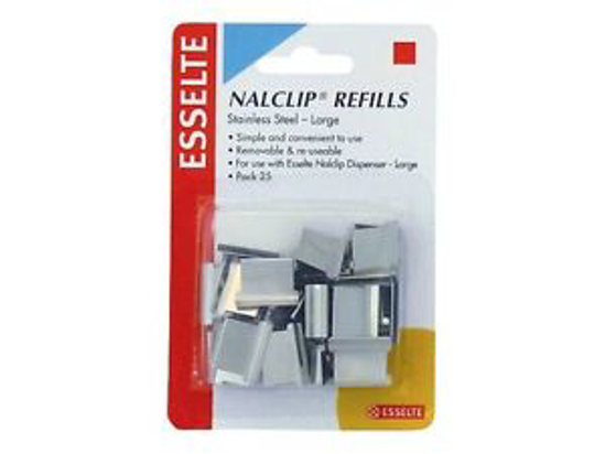 Picture of NALCLIP REFILL ESSELTE LARGE PK25