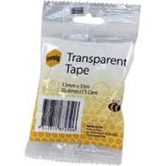 Picture of MARBIG TRANSPARENT TAPE 12mm X 33M