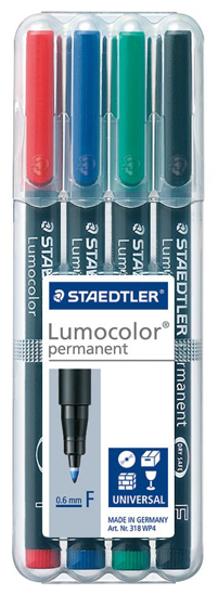 Picture of MARKER PERMANENT STAEDTLER 318 PERMANENT .6MM F