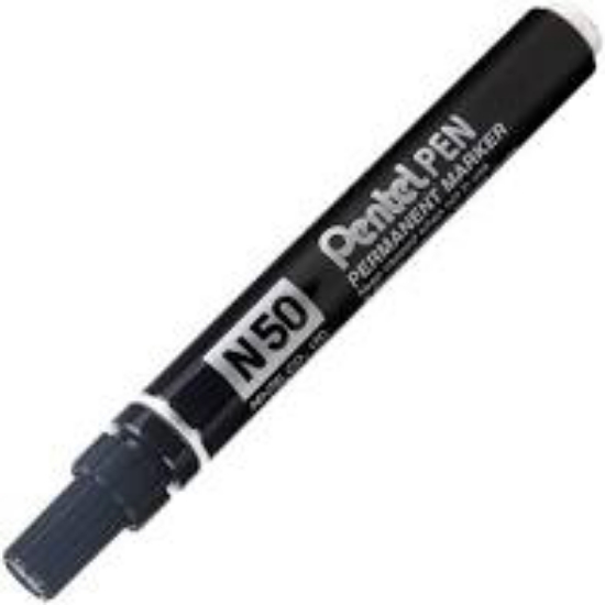 Picture of MARKER PENTEL N50-A BULLET BLACK