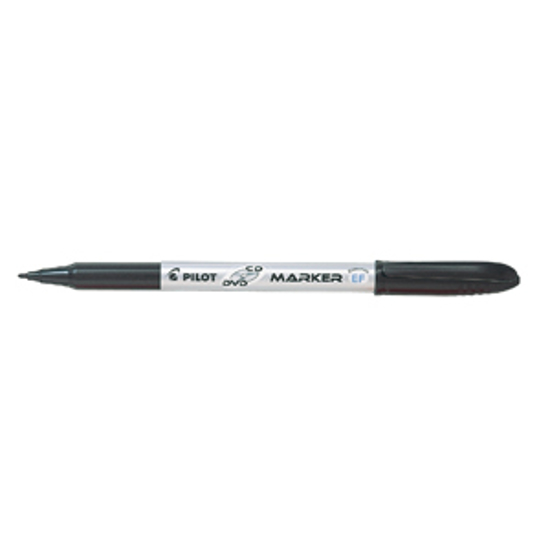 Picture of MARKER PILOT CD/DVD BLACK XFINE TWIN END