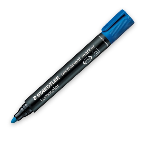 Picture of MARKER STAEDTLER 352-3 PERM BULLET BLUE