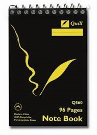 Picture of NOTE BOOK QUILL Q560 SPIRAL T/O 96PG