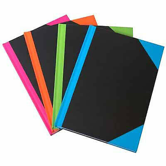 Picture of NOTEBOOK C/LAND A5 BRIGHTS INDEX 192PG A