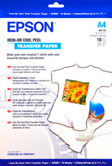 Picture of PAPER TRANSFER EPSON A4 T-SHIRT WHITE I/