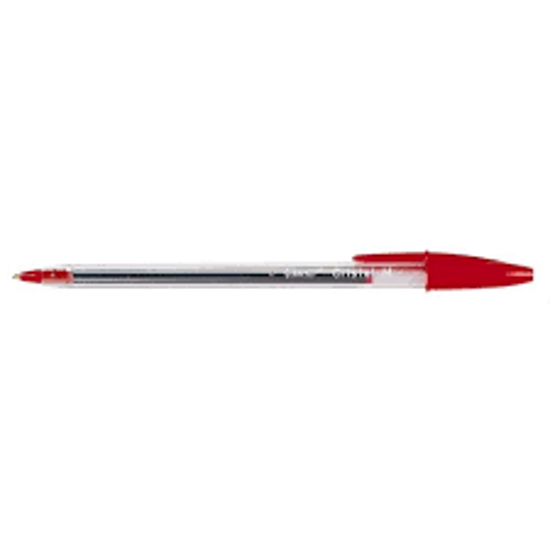 Picture of PEN BIC BP CRISTAL XTRA LIFE MEDIUM RED