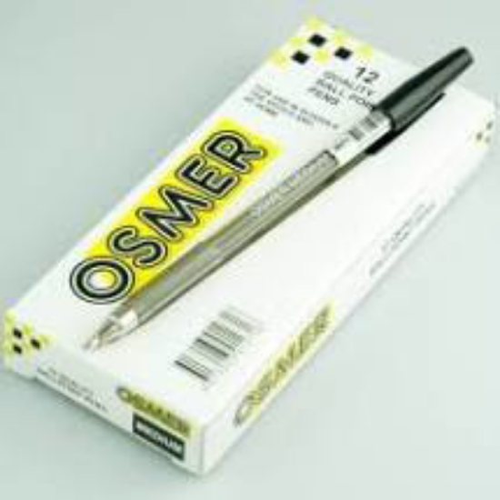 Picture of PEN OSMER BP MED BLACK BX12