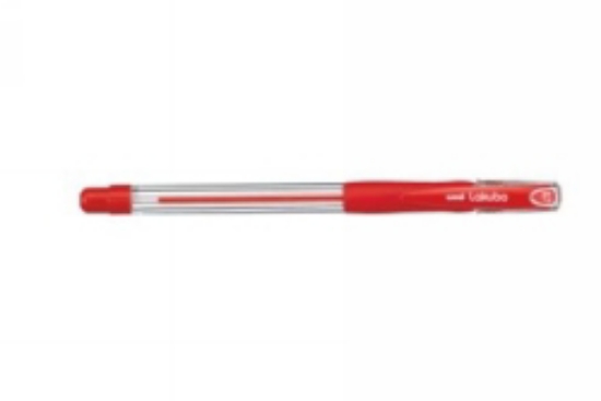 Picture of PEN UNI BP LAKUBO FINE RED