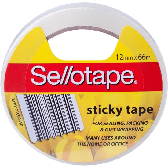 Picture of SELLOTAPE CLEAR 12MM X 66M