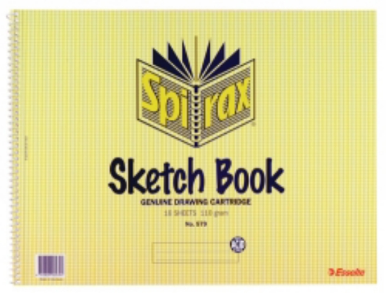 Picture of SKETCH BOOK SPIRAX 579 A79 270X370