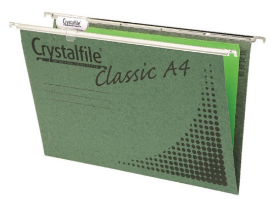 Picture of SUSPENSION FILE CRYSTALFILE A4 ENVIRO GREEN