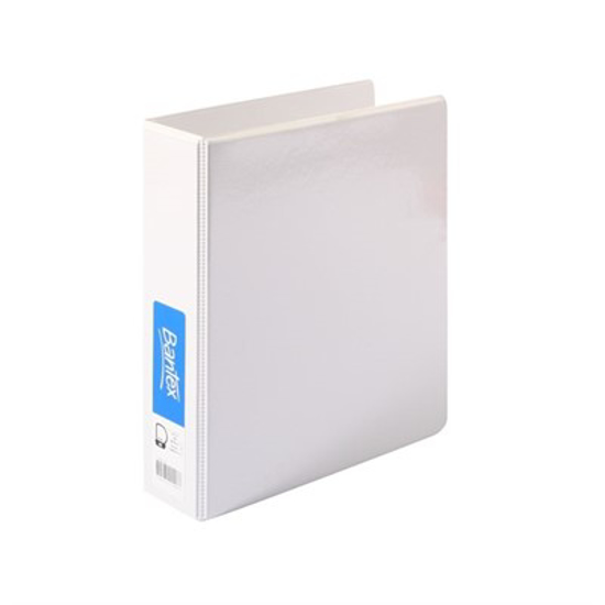Picture of BINDER INSERT BANTEX A5 2 D-RING 38MM WHITE