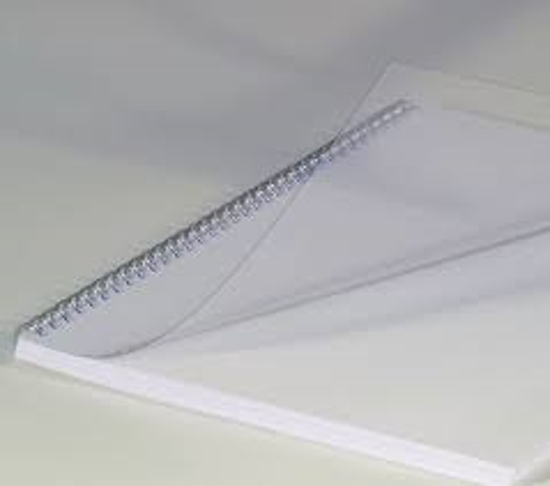 Picture of CLEAR COVERS 200 MIC A4 PVC