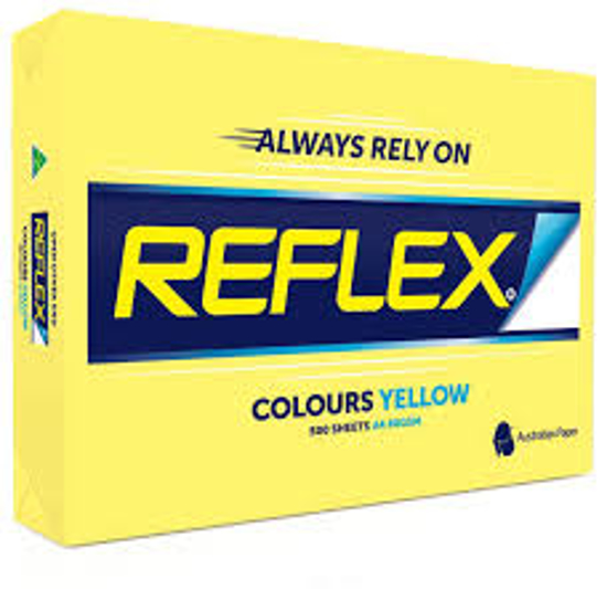 Picture of COPY PAPER REFLEX A4 TINTS YELLOW PK500