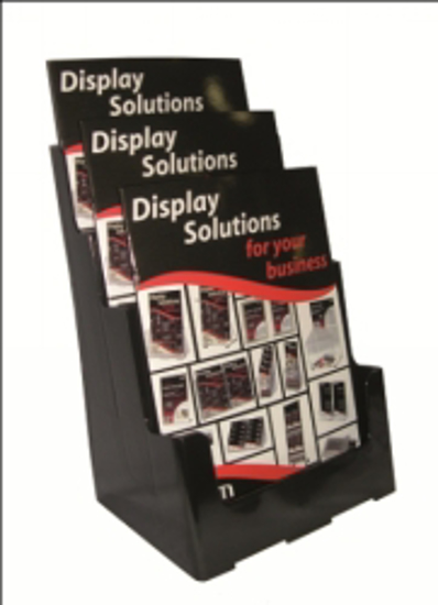 Picture of DEFLECTO A4 3 TIER BROCHURE HOLDER