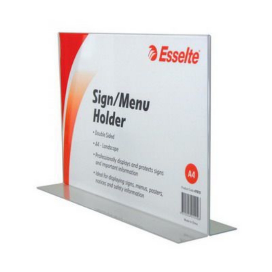 Picture of DEFLECTO LANDSCAPE DOUBLE SIDED SIGN HOLDER