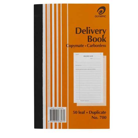 Picture of DELIVERY BOOK OLYMPIC 700 DUP C/LESS 8X5