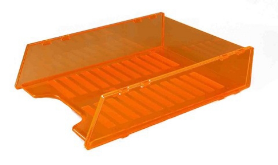 Picture of DOCUMENT TRAY ITALPLAST I60 TINTED ORANGE