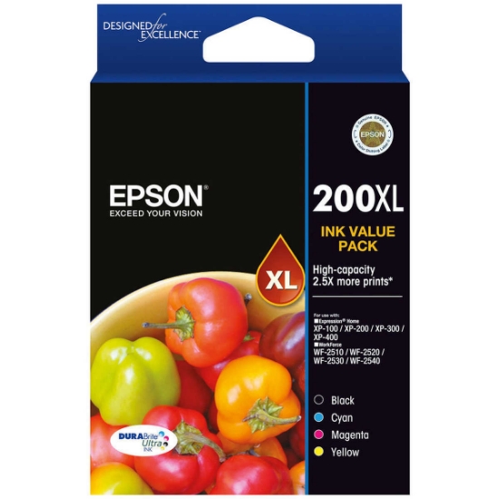 Picture of Epson 220 4 HY Ink Value Pack