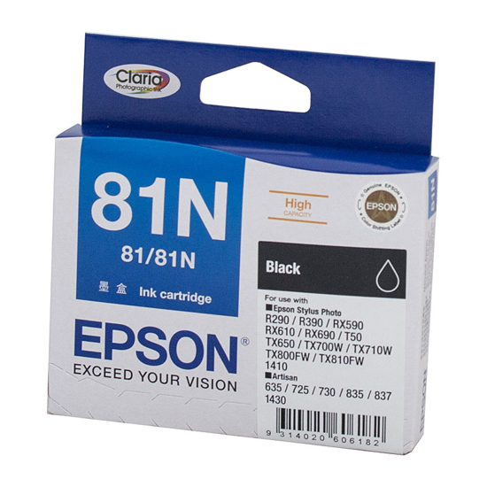Picture of Epson 81N Black Ink