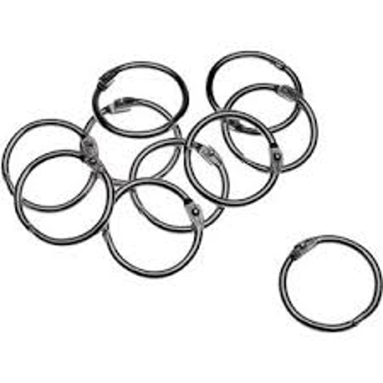 Picture of ESSELTE HINGED RINGS 19MM