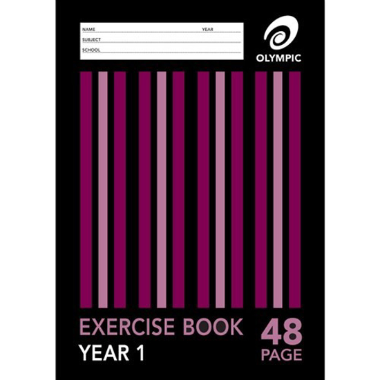 Picture of EXERCISE BOOK OLYMPIC A4 YEAR 1 48PG