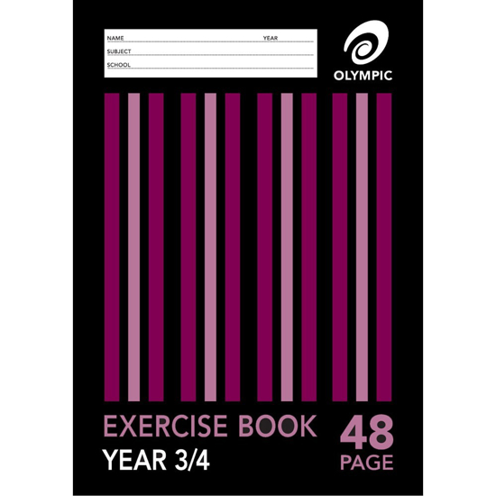 Picture of EXERCISE BOOK OLYMPIC A4 YEAR 3/4 48PG
