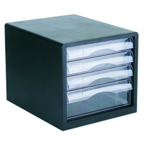 Picture of FILING DRAWERS ESSELTE BLACK  4 DRAW