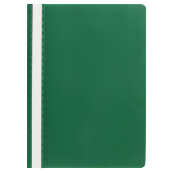 Picture of FLAT FILE A4 CLEAR FRONT GREEN
