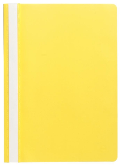 Picture of FLAT FILE A4 CLEAR FRONT YELLOW