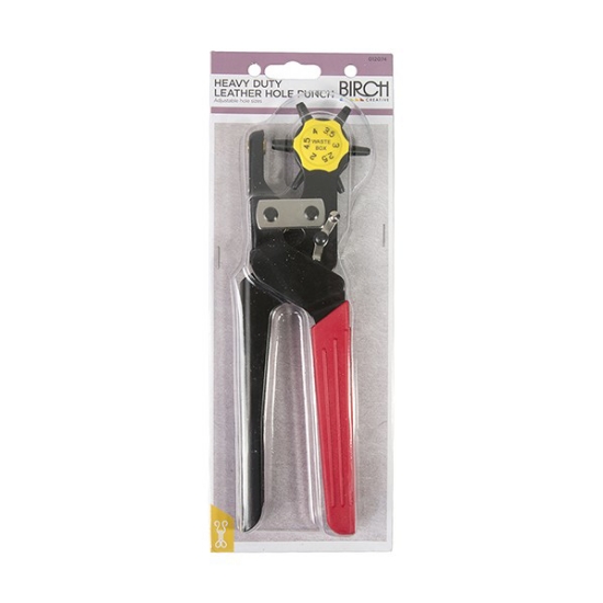 11-Piece Heavy Duty Leather Hollow Punch Set - 5mm To 32mm Sizes With Handle & Storage Box