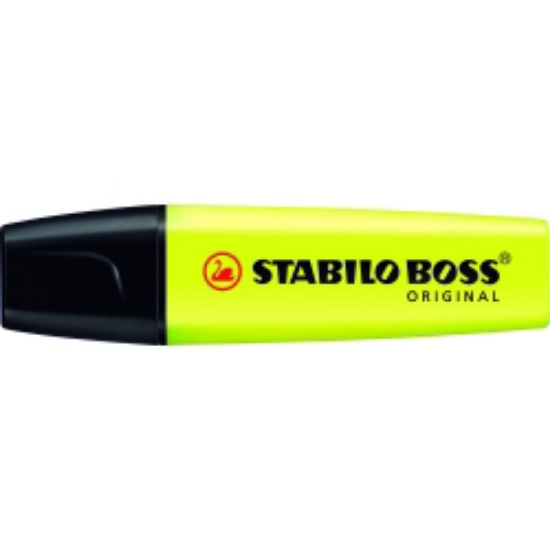 Picture of HIGHLIGHTER STABILO BOSS YELLOW