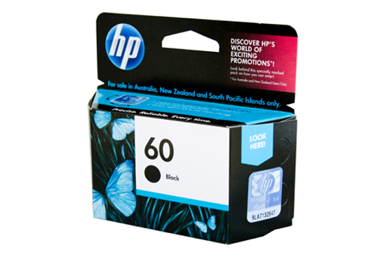 Picture of INK JET CART HP 60 CC640WA BLACK