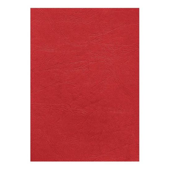 Picture of LEATHER EMBOSSED RED 270GSM