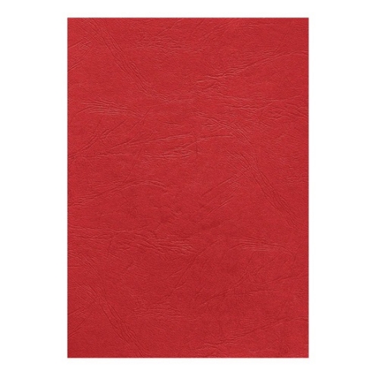 Picture of LEATHER EMBOSSED RED 270GSM