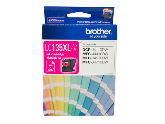 Picture of BROTHER LC135XL MAGENTA INK