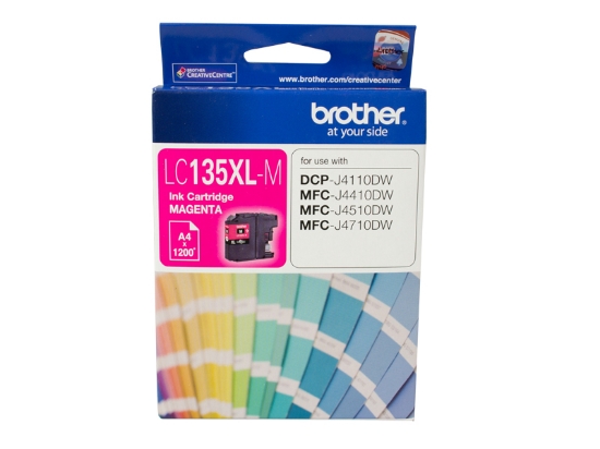 Picture of BROTHER LC135XL MAGENTA INK