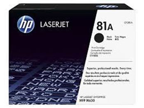 Picture of HP #81A Black Toner CF281A