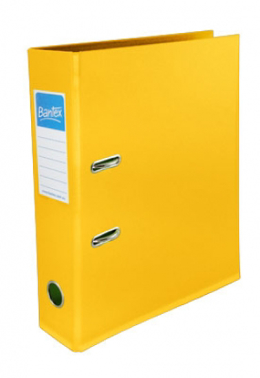 Picture of LEVER ARCH FILE BANTEX YELLOW A4