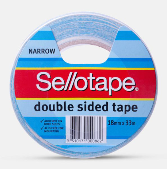 Picture of TAPE DOUBLE SIDED SELLO NO.404 12MMX33M