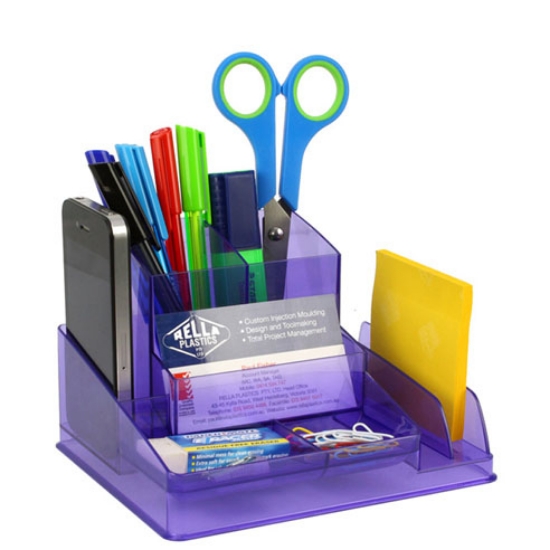 Picture of DESK ORGANISER ITALPLAST T PURPLE