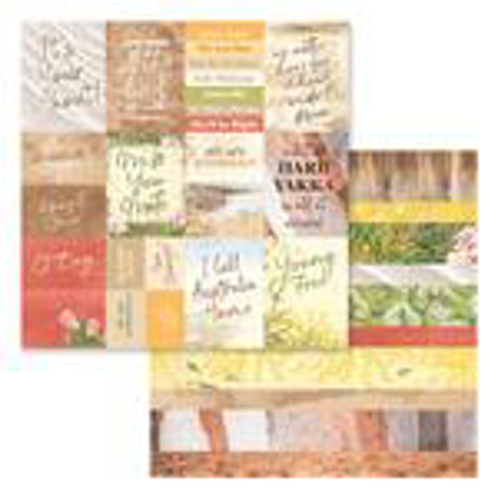 Picture of SWEEPING PLAINS DOUBLE SIDED PATTERNED PAPERS 11